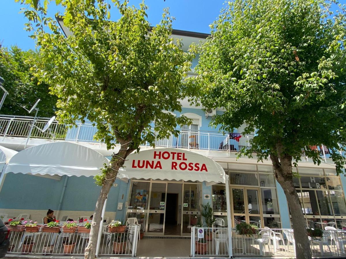 Hotel Luna Rossa ريميني المظهر الخارجي الصورة